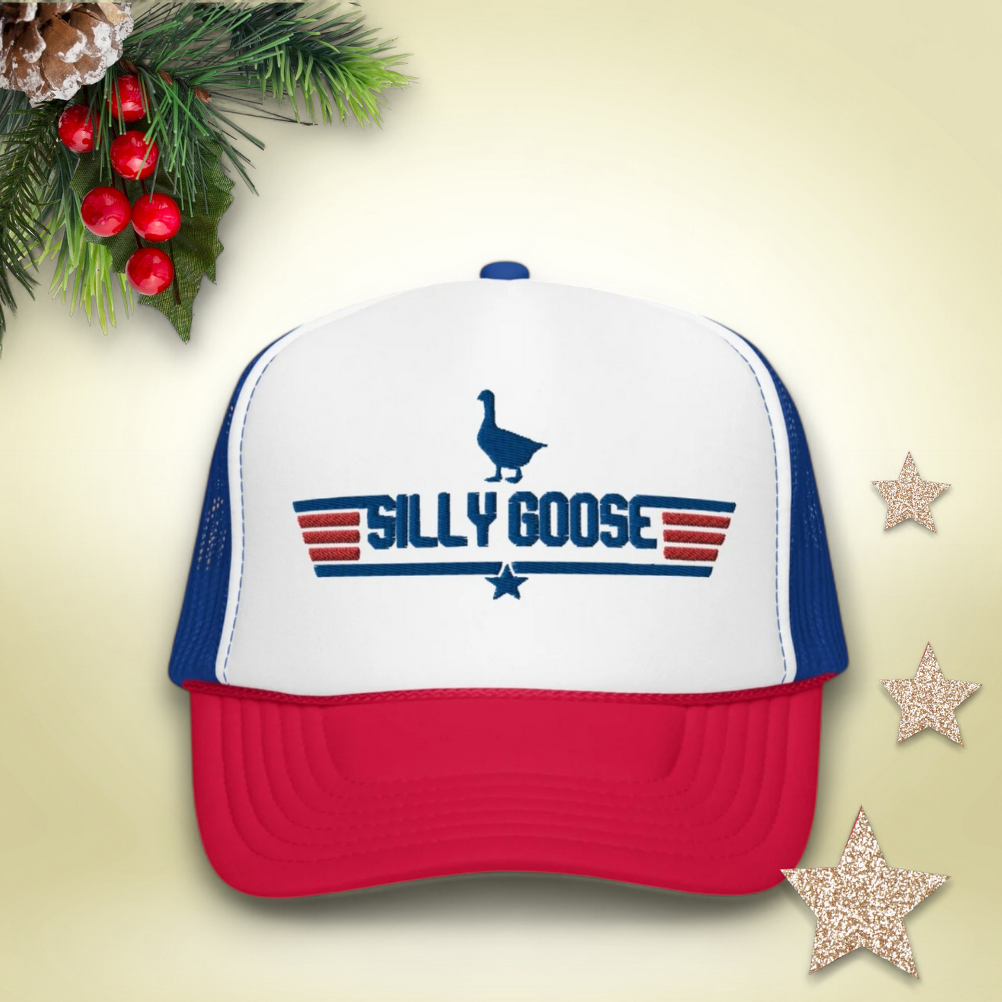 Silly Goose Top Gun Trucker Cap