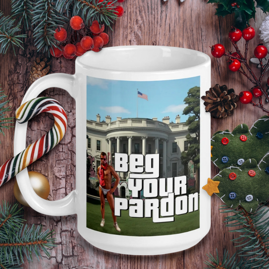 Beg Your Pardon - GTA Hunter Biden Mug